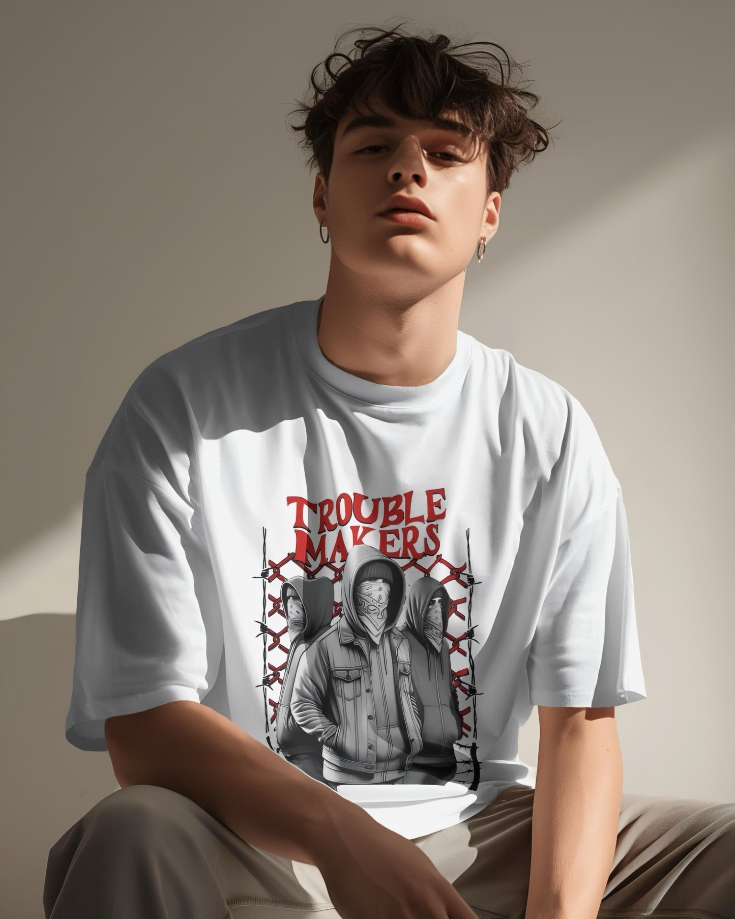 Troublemakers | Premium Unisex Oversized T-Shirt