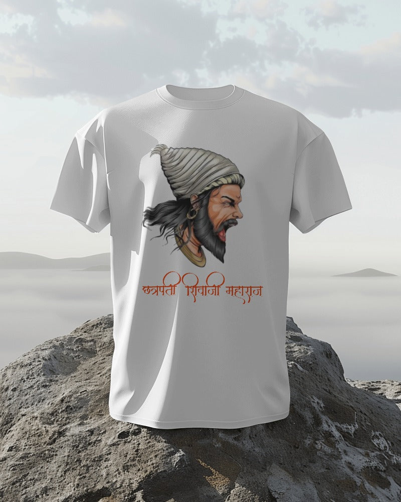 Maharaj Majesty: Shivaji Maharaj Print Tshirt 🚩