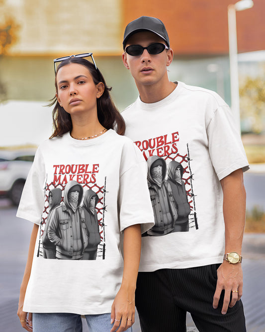 Troublemakers | Premium Unisex Oversized T-Shirt