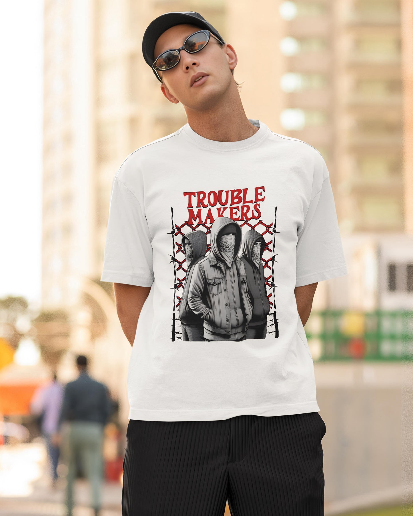 Troublemakers | Premium Unisex Oversized T-Shirt