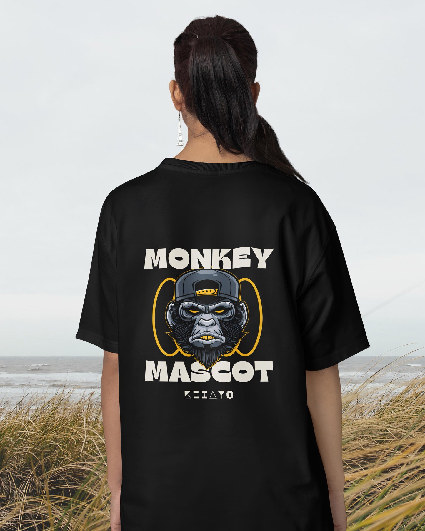 Monkey Mascot | Oversied Terry Comfort xT-Shirt