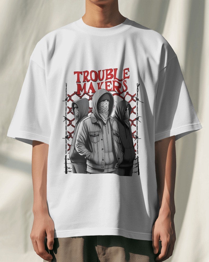 Troublemakers | Premium Unisex Oversized T-Shirt