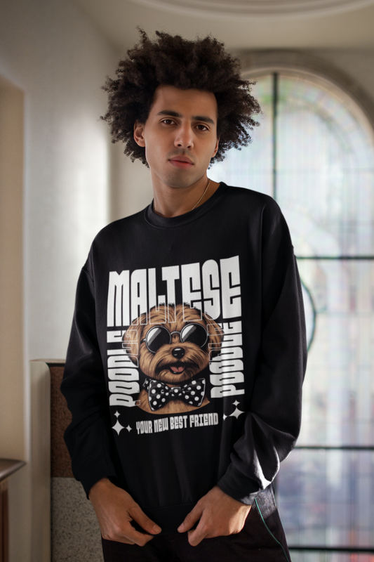 Maltese Poodle | Unisex Sweatshirt