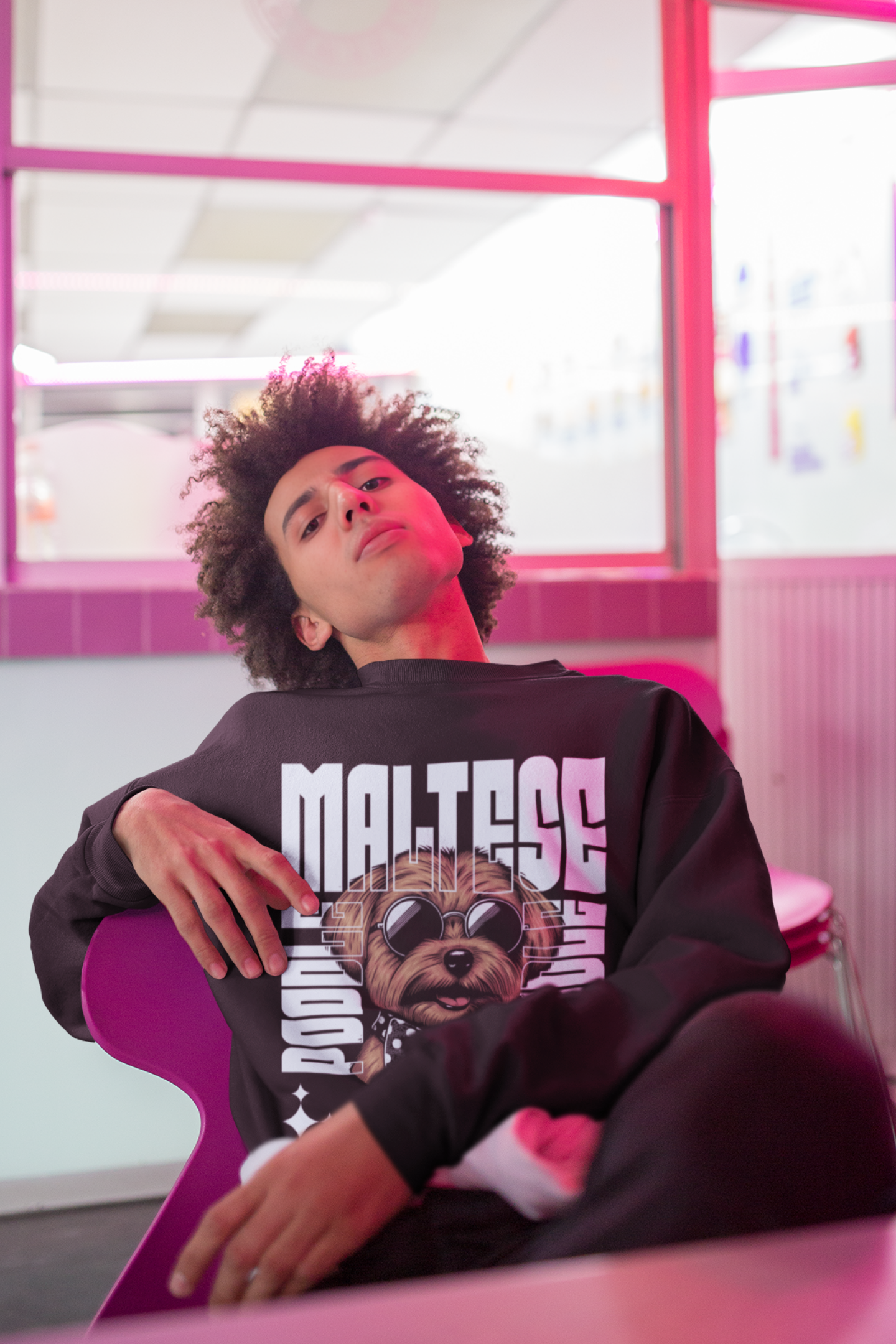 Maltese Poodle | Unisex Sweatshirt