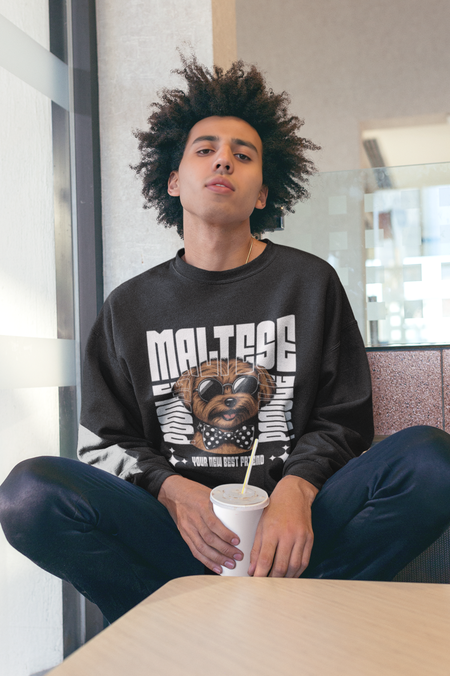 Maltese Poodle | Unisex Sweatshirt