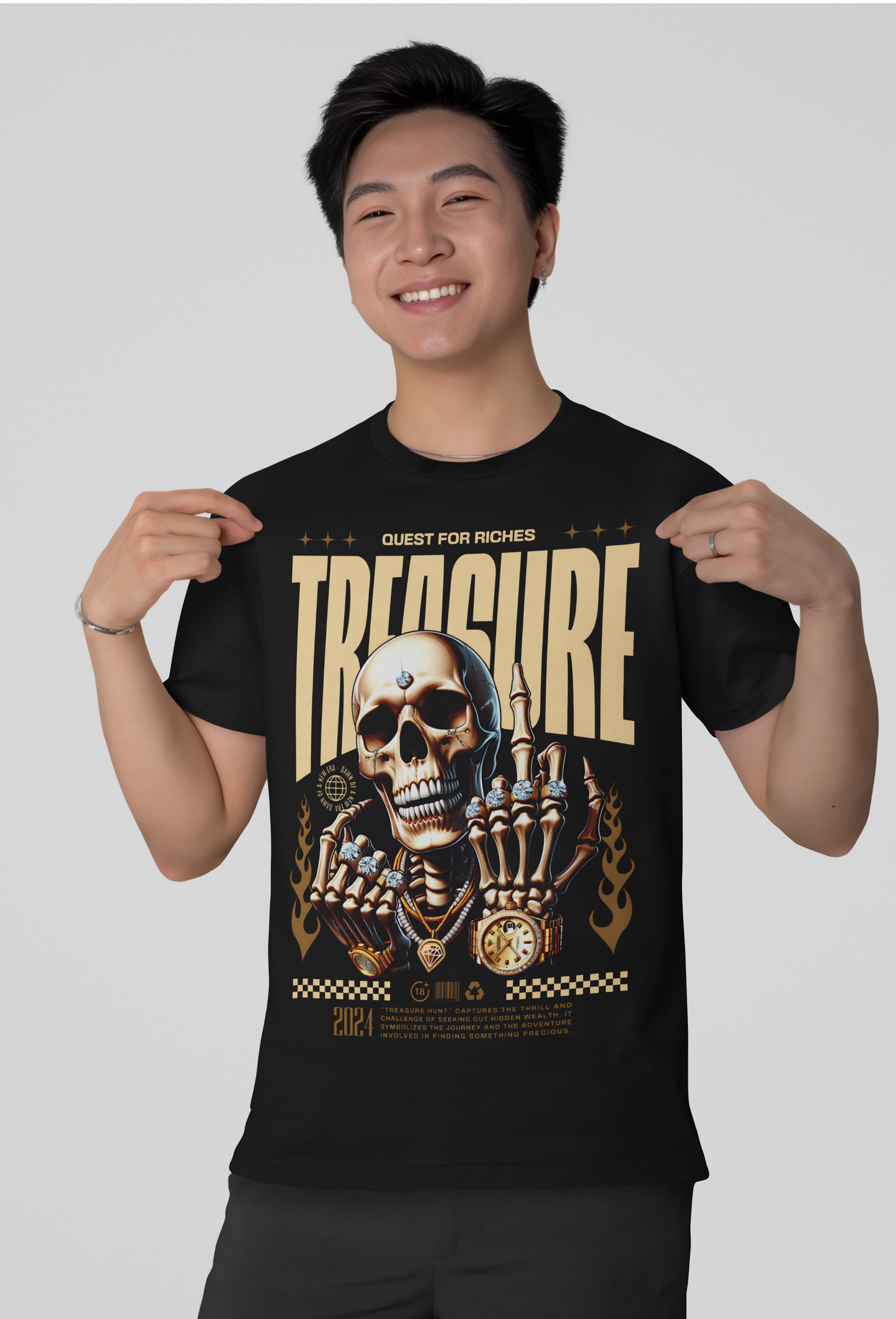 Quest for Riches: Treasure Unisex Tee