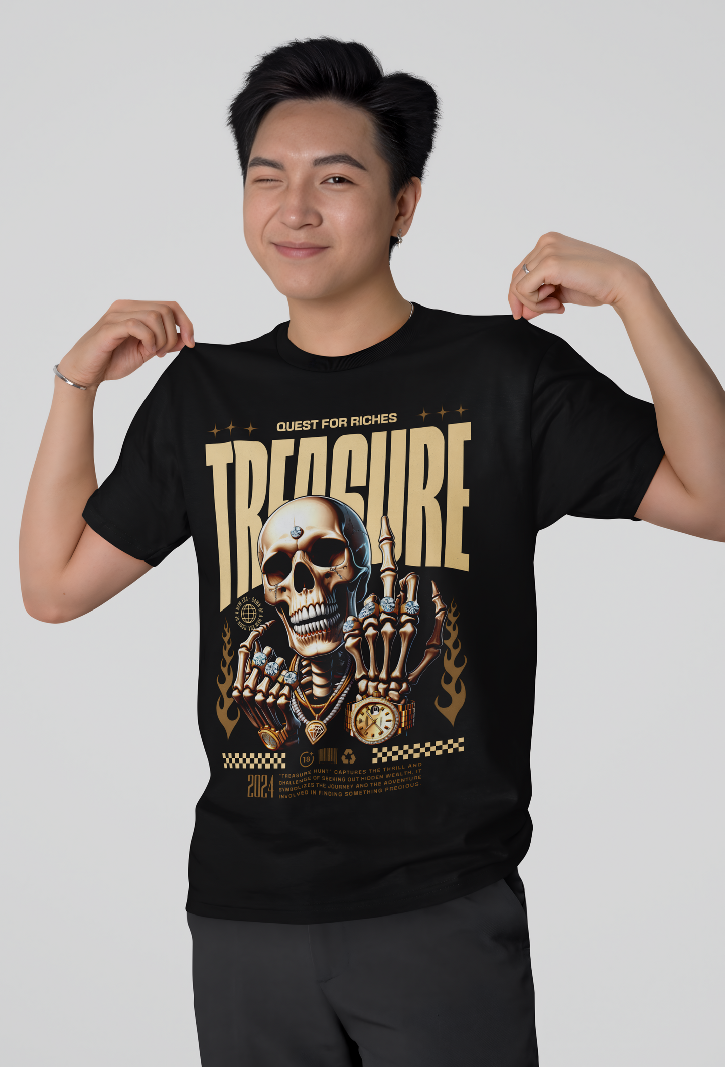 Quest for Riches: Treasure Unisex Tee