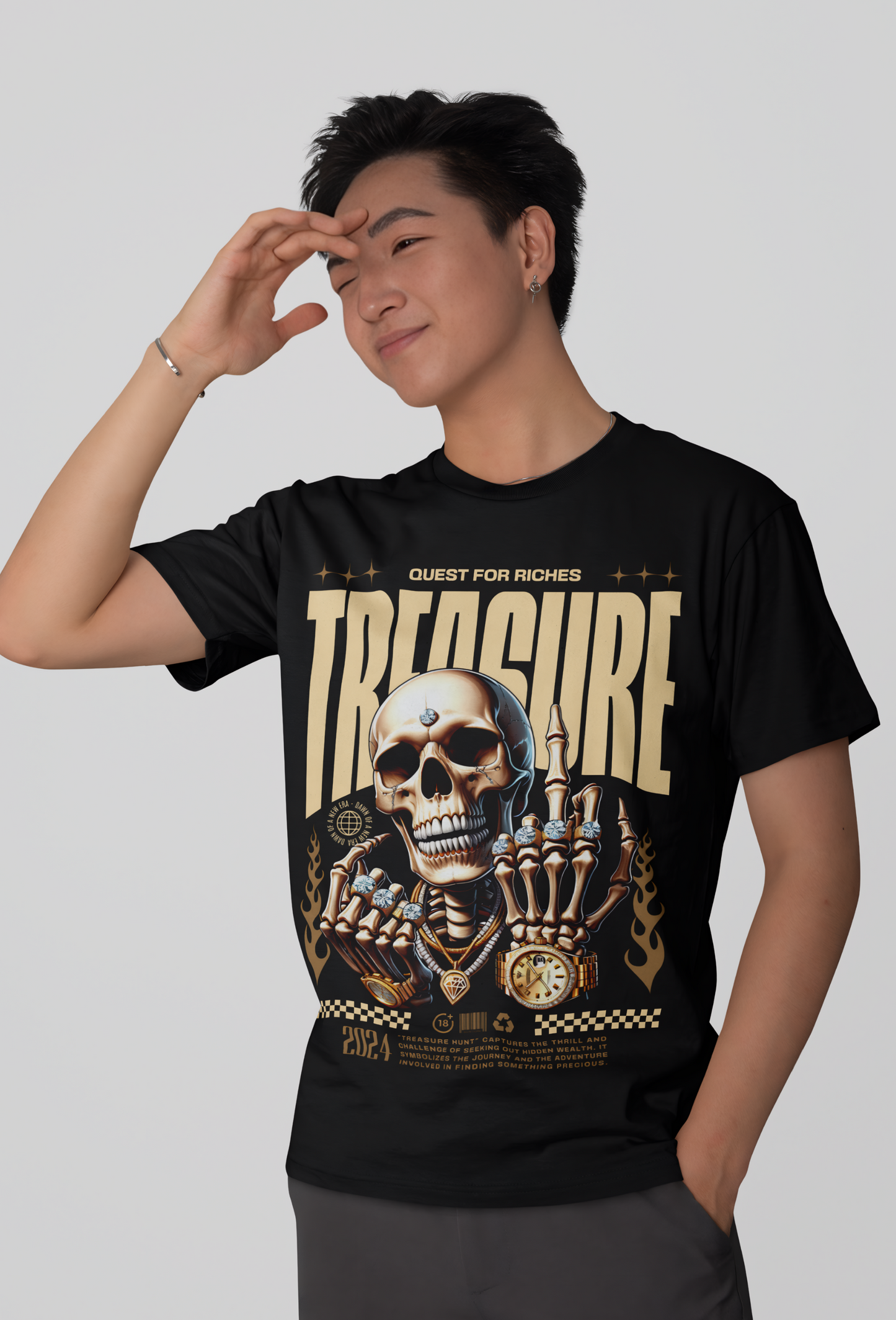 Quest for Riches: Treasure Unisex Tee