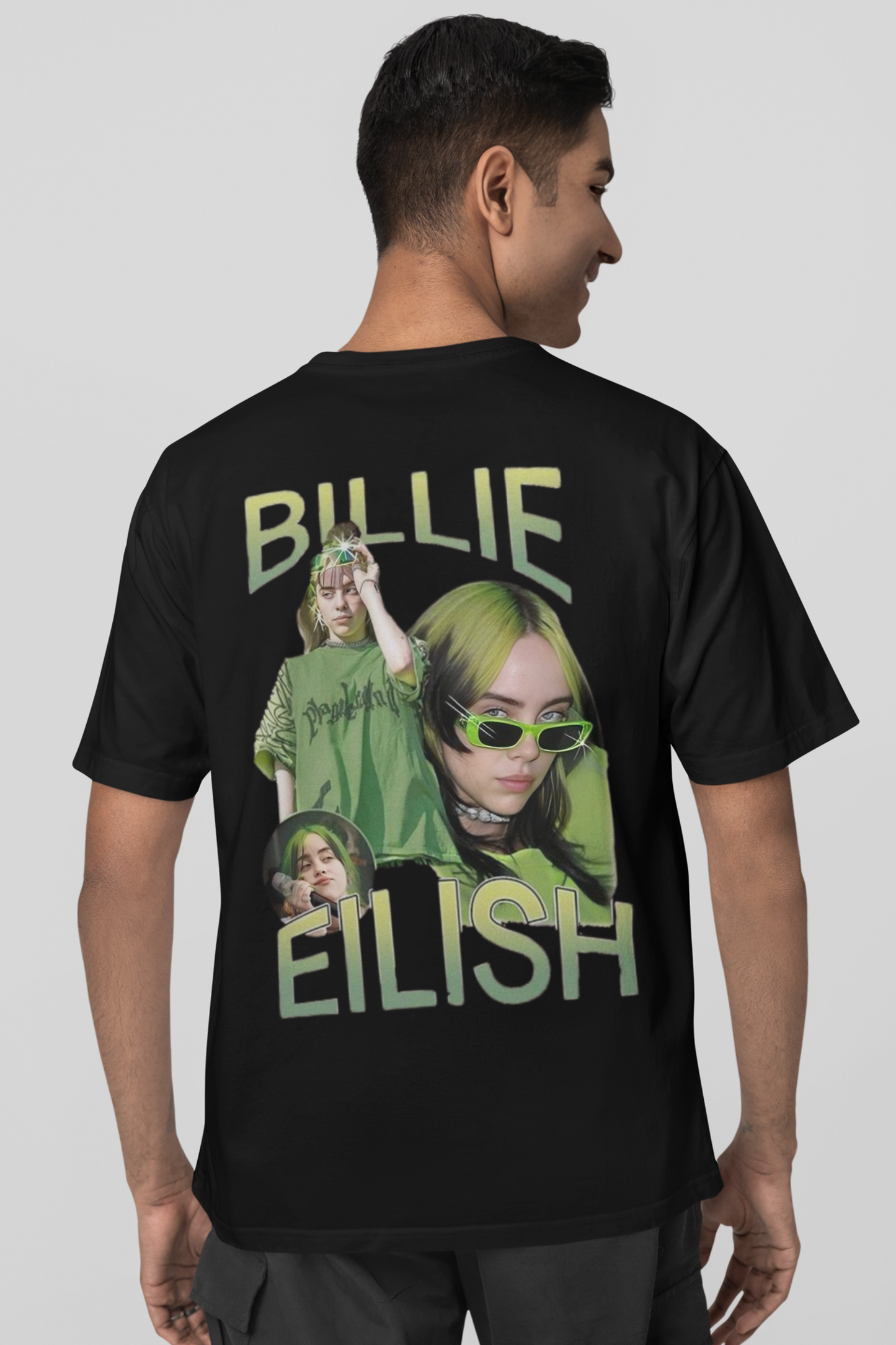 Billie Eilish | Premium Oversized Unisex Black T-Shirt