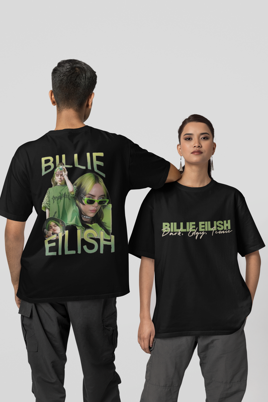 Billie Eilish | Premium Oversized Unisex Black T-Shirt