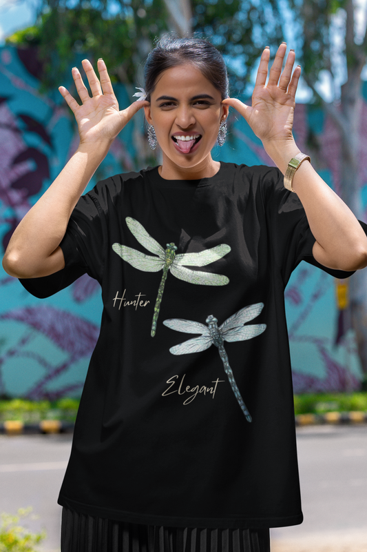 Dragonfly Elegance | Premium Unisex T-shirt