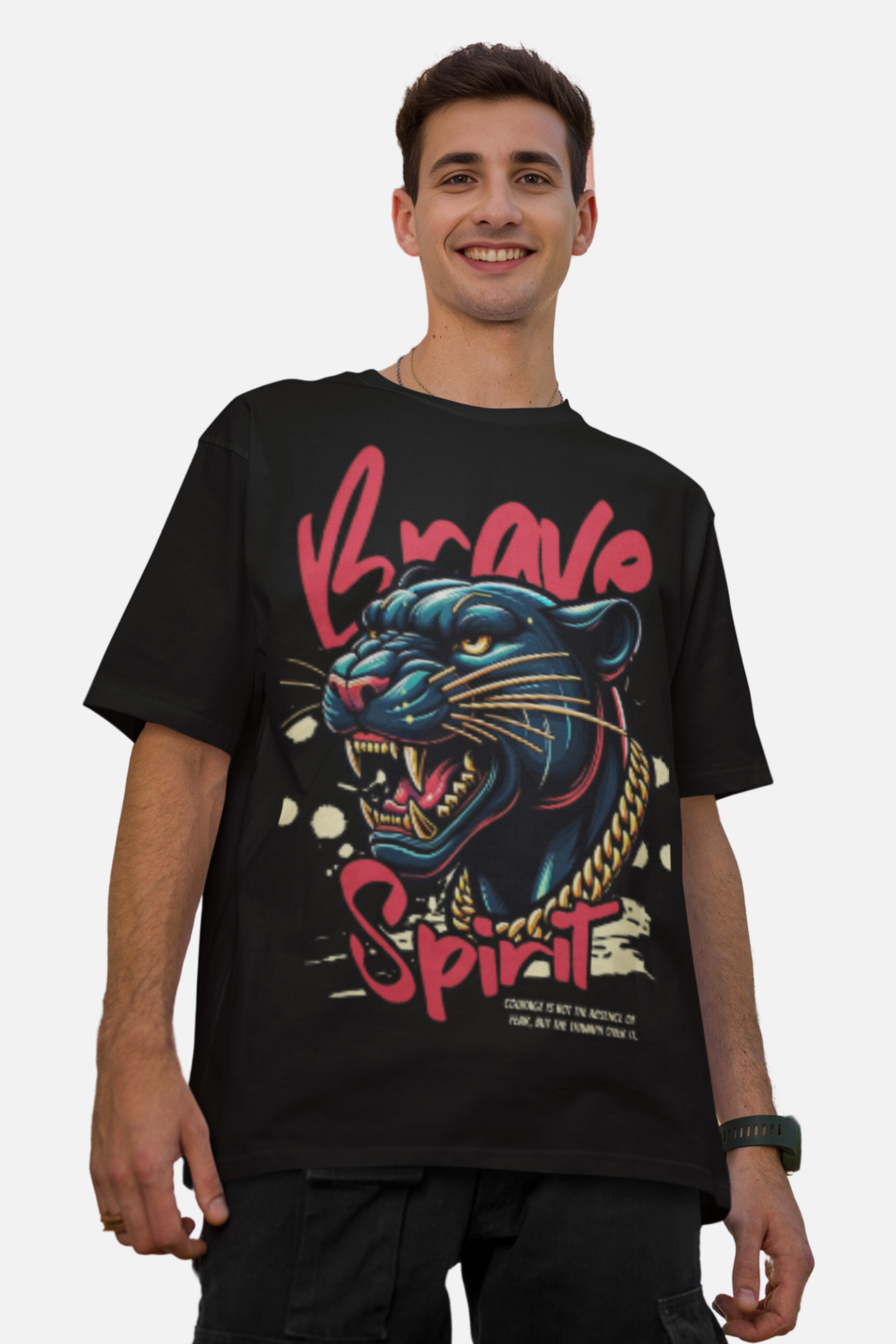 Bold Panther | Premium Oversized Unisex T-Shirt