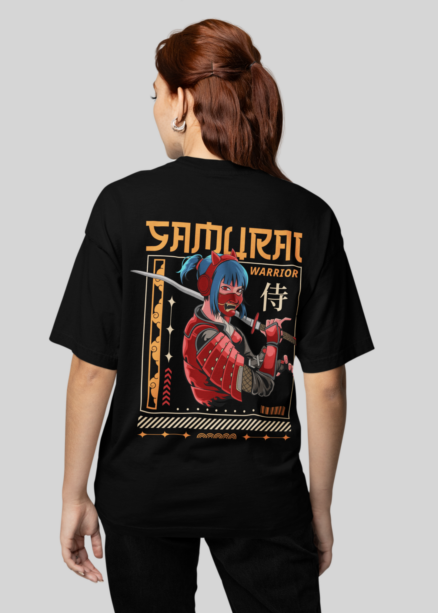 Samurai Warrior | Premium Unisex Oversized T-shirt