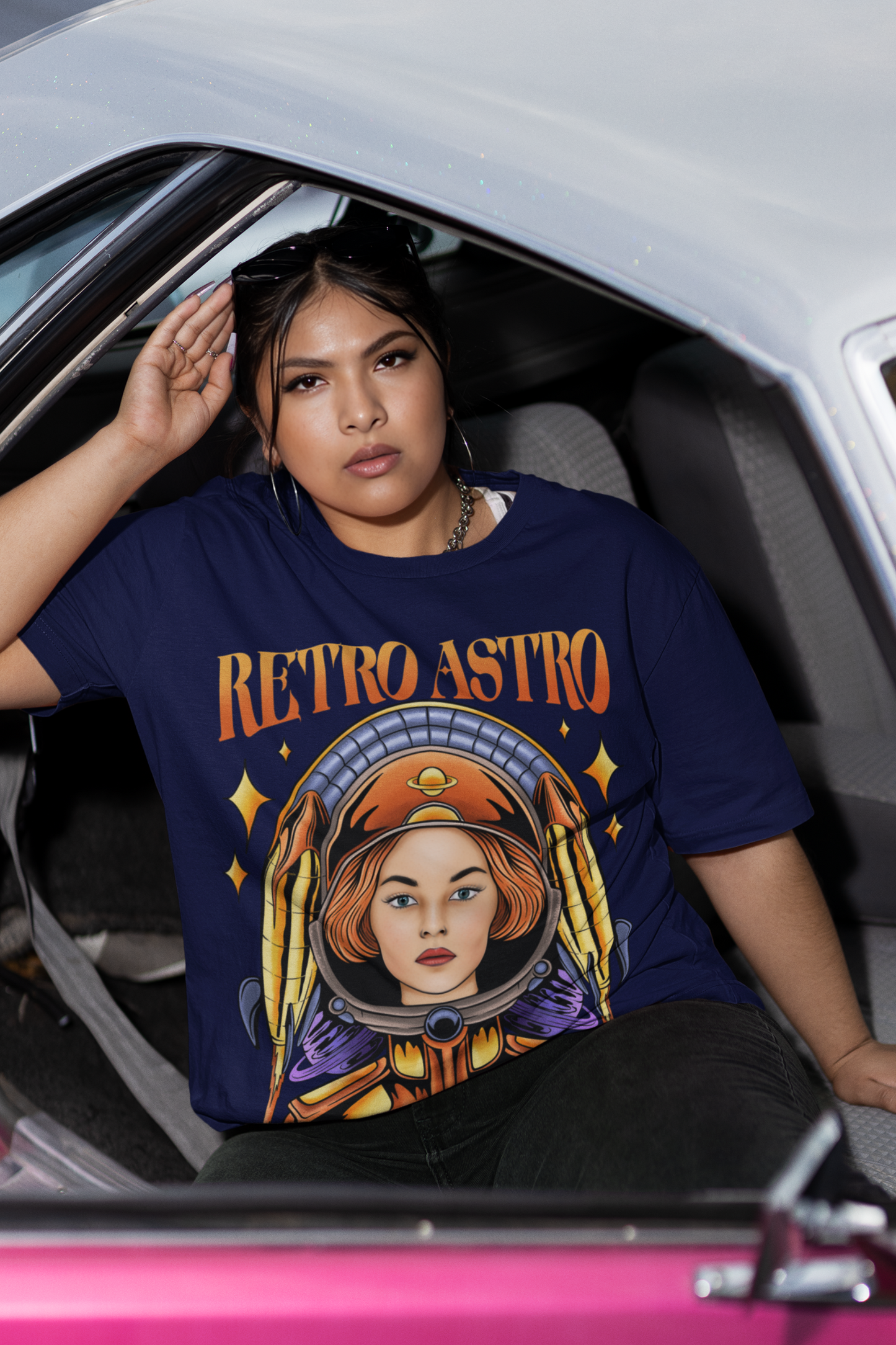 Retro Astro | Oversized Unisex T-Shirt