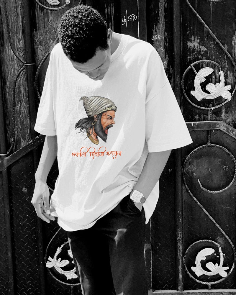 Maharaj Majesty: Shivaji Maharaj Print Tshirt 🚩