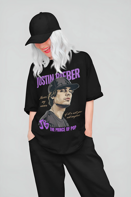 Bieber Vibes  | Unisex Oversized Tee