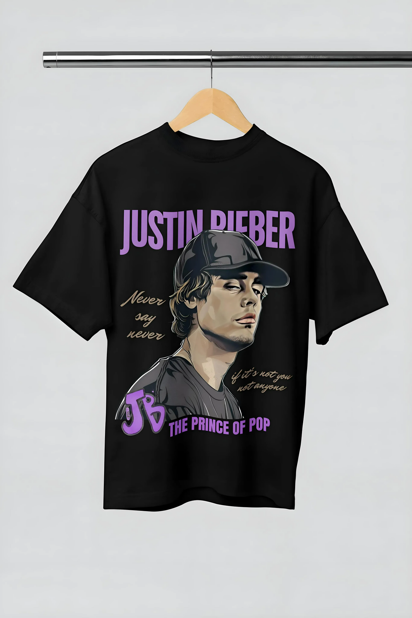 Bieber Vibes  | Unisex Oversized Tee