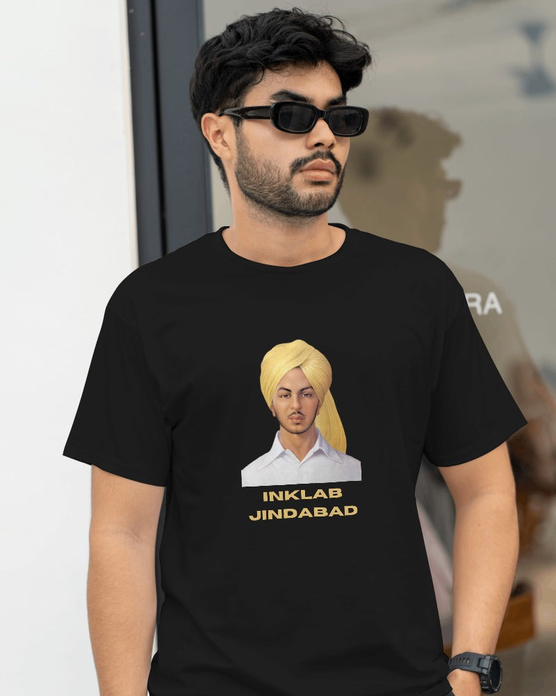 Veer Bhagat Singh / Inqalab Zindabad T-Shirt